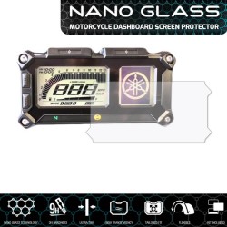 Nano glass για προστασία οργάνων Yamaha MT-09 Tracer (σετ 2 ultra clear)