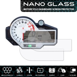 Τζαμάκι οθόνης/οργάνων Nano glass οργάνων BMW S 1000 XR -19 (σετ 2 ultra clear)