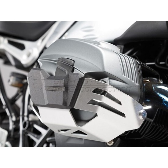 Προστατευτικά κυλίνδρων SW-Motech BMW R 1200 GS/Adv. 10-12 ασημί-μάυρα