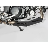 Ποδιά κινητήρα SW-Motech Suzuki DL 1000 V-Strom/XT 14- μαύρο-ασημί (με κάγκελα)