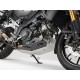 Ποδιά κινητήρα SW-Motech Suzuki DL 1000 V-Strom 14- μαύρο-ασημί (χωρίς κάγκελα)