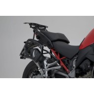 Σετ βάσεων και βαλιτσών SW-Motech TRAX ADV 37 lt. Ducati Multistrada V4/S/Sport/Rally ασημί