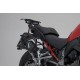 Σετ βάσεων και βαλιτσών SW-Motech TRAX ADV 37 lt. Ducati Multistrada V4/S/Sport/Rally ασημί