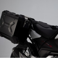 Σετ βάσεων και βαλιτσών SW-Motech TRAX ADV 45 lt. Honda Honda NC 750 X 16-20 μαύρο