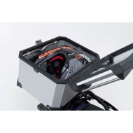Σετ βάσης και βαλίτσας topcase SW-Motech TRAX ADV Honda NT 1100 ασημί