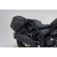 Σετ βάσεων και πλαϊνών βαλιτσών SW-Motech Urban ABS 33 lt. Honda CMX 1100 Rebel (σετ)