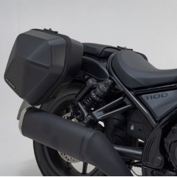 Σετ βάσεων και πλαϊνών βαλιτσών SW-Motech Urban ABS 33 lt. Honda CMX 1100 Rebel (σετ)