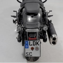 Σετ βάσεων και πλαϊνών βαλιτσών SW-Motech Urban ABS 33 lt. Honda CMX 1100 Rebel (σετ)