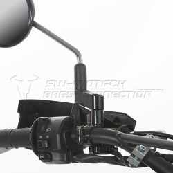 Αποστάτες - επεκτάσεις καθρεπτών SW-Motech KTM 1290 Super Adventure S/T/R μαύροι 