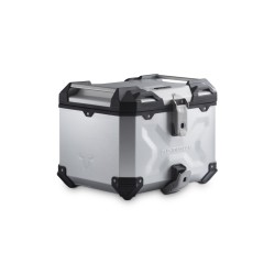 Σετ βάσης και βαλίτσας topcase SW-Motech TRAX ADV VOGE 625 DSX ασημί