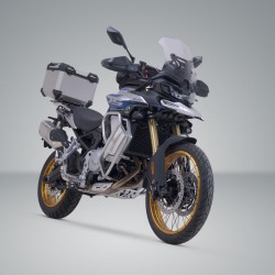 Σετ βάσης και βαλίτσας topcase SW-Motech TRAX ADV VOGE 900 DSX ασημί