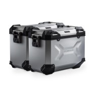 Σετ βάσεων και βαλιτσών SW-Motech TRAX ADV 45 lt. BMW R 1300 GS Adv. ασημί