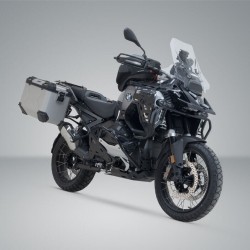 Σετ βάσεων και βαλιτσών SW-Motech TRAX ADV 45 lt. BMW R 1300 GS Adv. ασημί