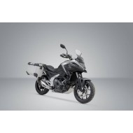 Σετ βάσεων και βαλιτσών SW-Motech TRAX ADV 45 lt. Honda NC 750 X 21- ασημί