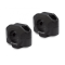 Αποστάτες τιμονιού SW-Motech 20mm VOGE 625 DSX μαύροι
