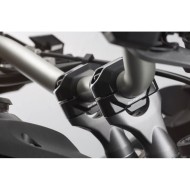 Αποστάτες τιμονιού SW-Motech 20mm Honda XL 750 Transalp μαύροι
