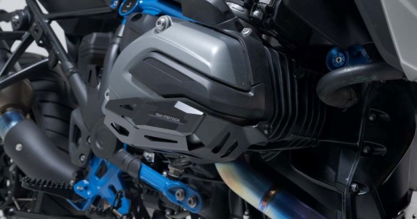Προστατευτικά κυλίνδρων SW-Motech BMW R 1200 RS (σετ) μαύρα - MotoRAID