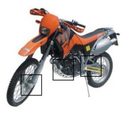 Ποδιά κινητήρα SW-Motech KTM 640 lc4