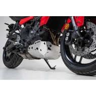 Ποδιά κινητήρα SW-Motech Yamaha Tracer 9/GT/GT+ ασημί