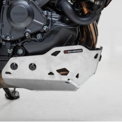 Ποδιά κινητήρα SW-Motech Yamaha Tracer 9/GT/GT+ ασημί