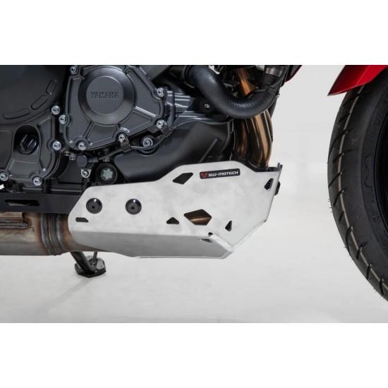 Ποδιά κινητήρα SW-Motech Yamaha Tracer 9/GT/GT+ ασημί