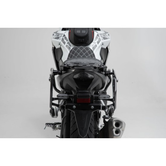 Σετ βάσεων και βαλιτσών αλουμινίου SW-Motech TRAX ADV 37 lt. Honda CB 500 X μαύρο