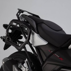 Σετ βάσεων και βαλιτσών SW-Motech TRAX ADV 37 lt. Honda NC 750 X 16-20 ασημί