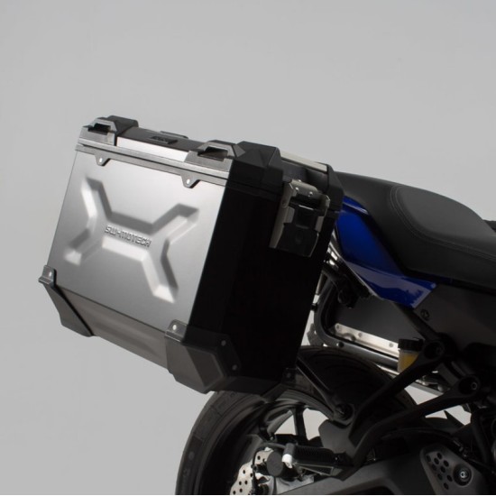 Σετ βάσεων και βαλιτσών SW-Motech TRAX ADV 37 lt. Yamaha MT-07 Tracer μαύρο