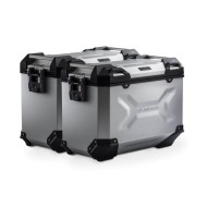 Σετ βάσεων και βαλιτσών SW-Motech TRAX ADV 45/45 lt. Honda X-ADV -20 ασημί