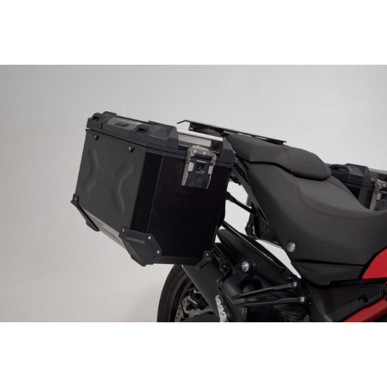 Σετ βάσεων και βαλιτσών SW-Motech TRAX ADV 37 lt. Ducati Multistrada V2/S μαύρο