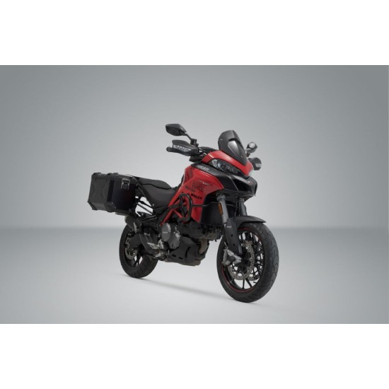 Σετ βάσεων και βαλιτσών SW-Motech TRAX ADV 37 lt. Ducati Multistrada V2/S μαύρο