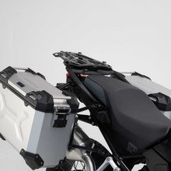 Σετ βάσεων και βαλιτσών SW-Motech TRAX ADV BMW F 800 GS 24- ασημί