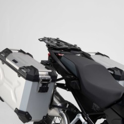 Σετ βάσεων και βαλιτσών SW-Motech TRAX ADV BMW F 750 GS ασημί