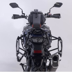 Σετ βάσεων και βαλιτσών SW-Motech TRAX ADV Suzuki V-Strom 800/DE ασημί