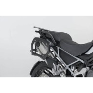 Σετ βάσεων και βαλιτσών SW-Motech TRAX ADV Triumph Tiger 1200 GT/Rally/Pro 22- ασημί