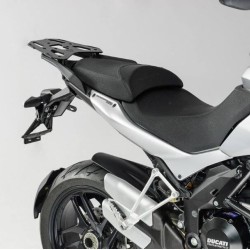 Σετ βάσεων και βαλιτσών SW-Motech TRAX ADV 45 lt. Ducati Multistrada 950/1200 Enduro ασημί