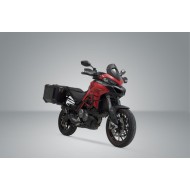 Σετ βάσεων και βαλιτσών SW-Motech TRAX ADV 45 lt. Ducati Multistrada V2/S μαύρο