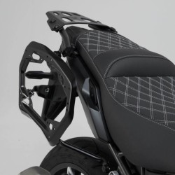 Σετ βάσεων και βαλιτσών SW-Motech TRAX ADV 45 lt. Honda CB 500 X ασημί