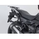 Σετ βάσεων και βαλιτσών SW-Motech TRAX ADV 45 lt. Honda XL 750 Transalp ασημί