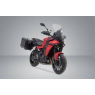 Σετ βάσεων και βαλιτσών SW-Motech TRAX ADV 45/45 lt. Yamaha Tracer 9 μαύρο