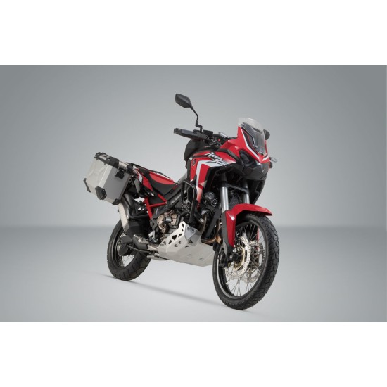 Σετ βάσεων και βαλιτσών SW-Motech TRAX ADV Honda CRF 1100L Africa Twin -21 ασημί