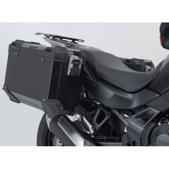 Σετ βάσεων και βαλιτσών SW-Motech TRAX ADV 37 lt. Honda XL 750 Transalp μαύρο