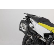 Σετ βάσεων και βαλιτσών SW-Motech TRAX ADV Husqvarna Norden 901/Expedition ασημί