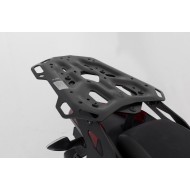 Σετ βάσης και βαλίτσας topcase SW-Motech TRAX ADV Aprilia Tuareg 660 ασημί