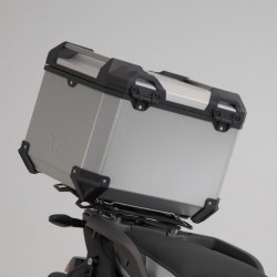 Σετ βάσης και βαλίτσας topcase SW-Motech TRAX ADV Triumph Tiger 850 Sport ασημί