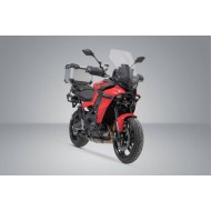 Σετ βάσης και βαλίτσας topcase SW-Motech TRAX ADV Yamaha Tracer 9/GT/GT+ ασημί