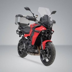 Σετ βάσης και βαλίτσας topcase SW-Motech TRAX ADV Yamaha Tracer 9/GT/GT+ ασημί