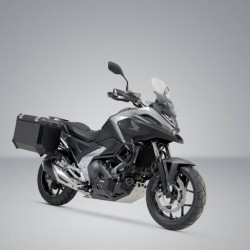 Σετ βάσεων και βαλιτσών SW-Motech TRAX ION 37 lt. Honda NC 750 S/X 21- μαύρο