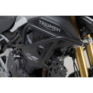 Άνω προστατευτικά κάγκελα SW-Motech Triumph Tiger 1200 GT/Rally/Pro 22- μαύρα