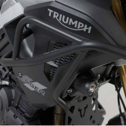 Άνω προστατευτικά κάγκελα SW-Motech Triumph Tiger 1200 GT/Rally/Pro 22- μαύρα